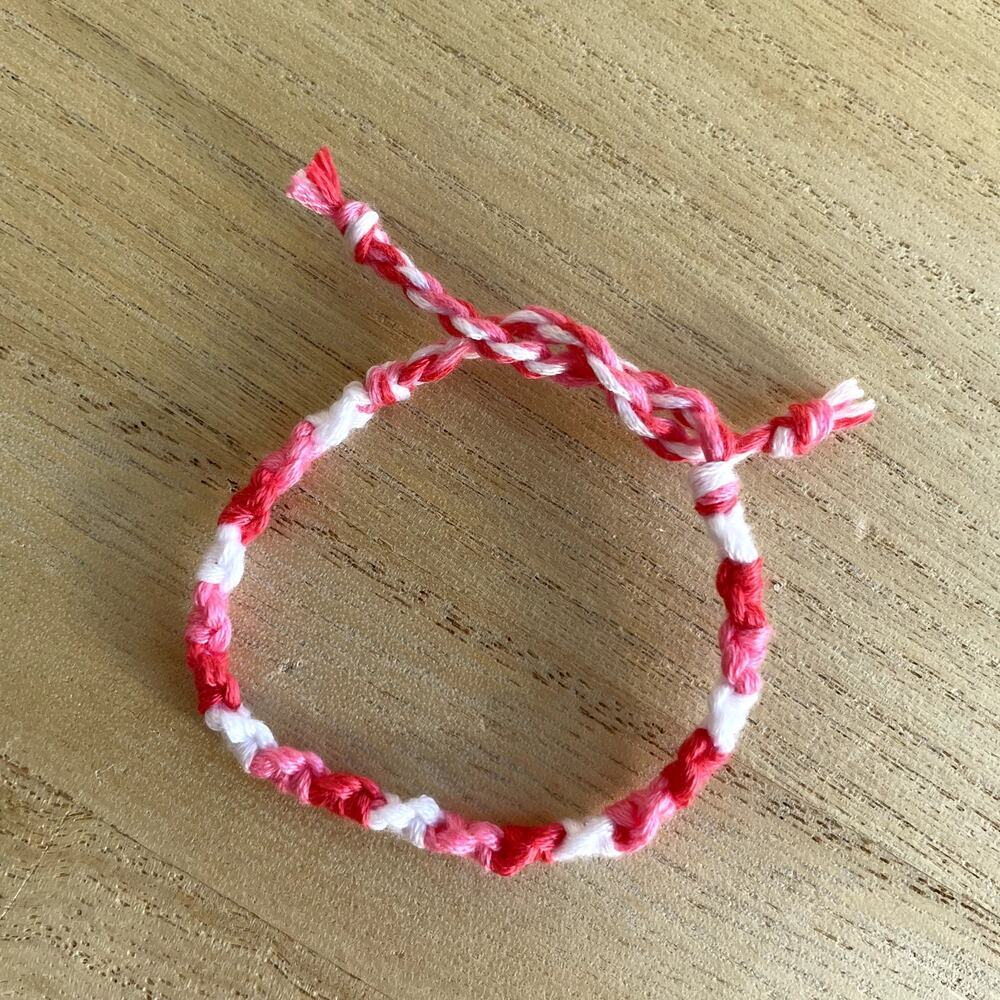 Carmela Bracelet anklet trendy comfortable tie embroidery thread woven gift